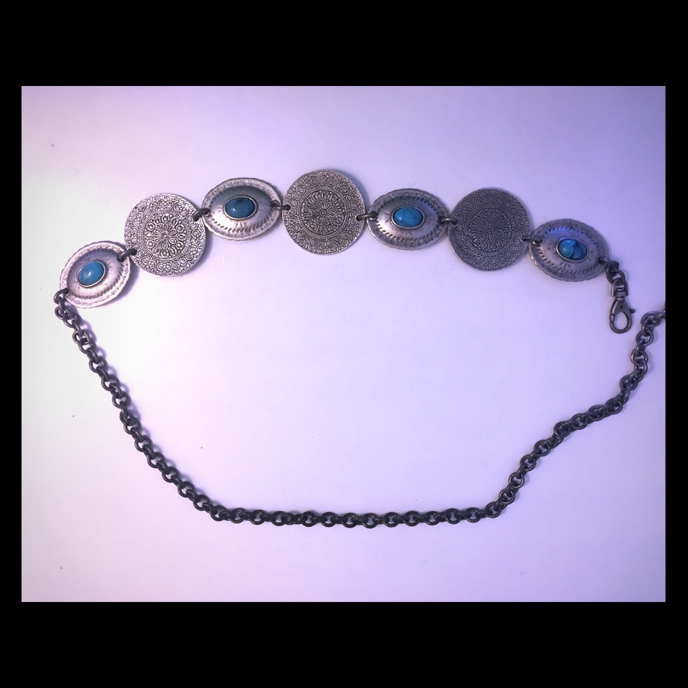 Sterling silver belt
